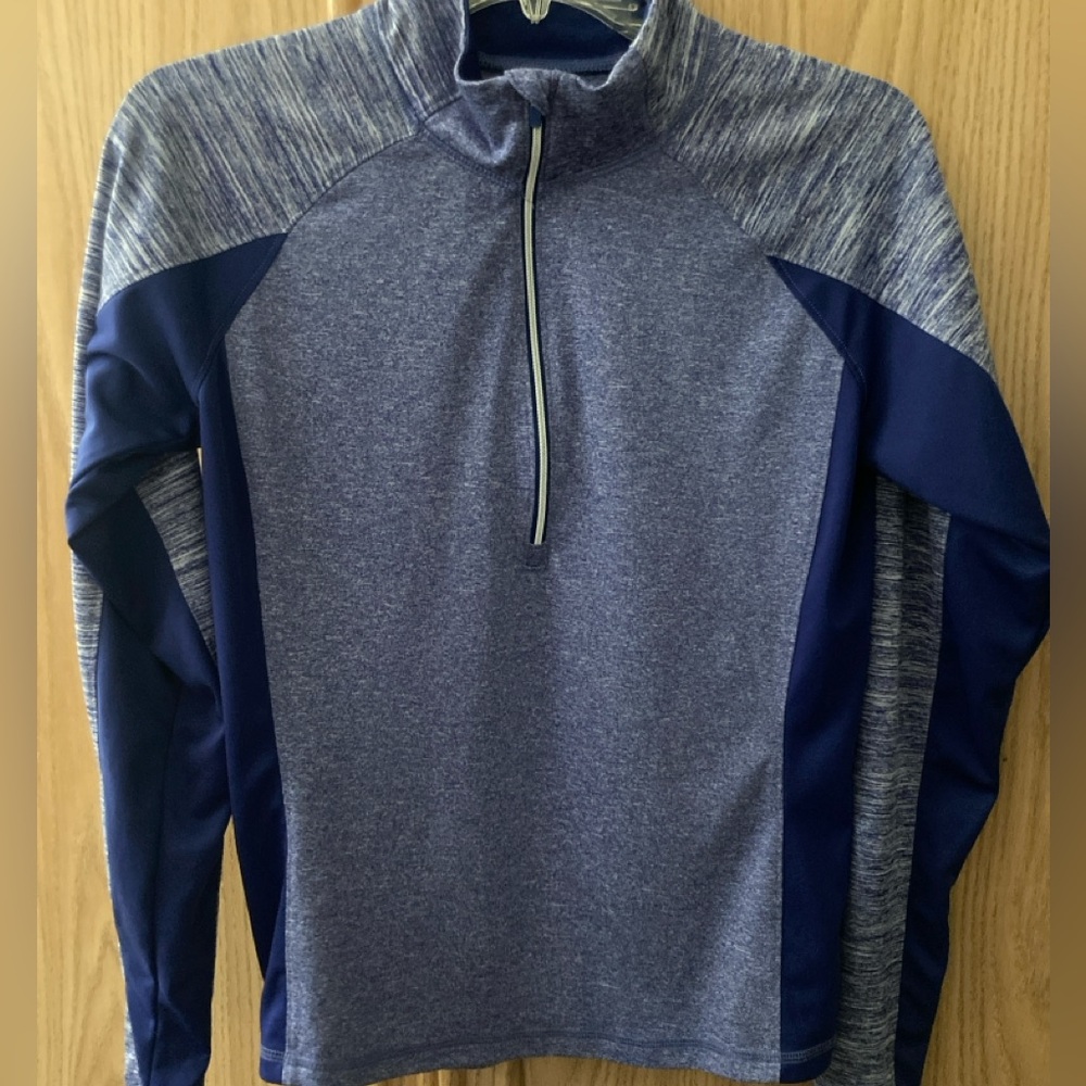 Danskin Now 1/4 Zip Athletic Pullover Top
